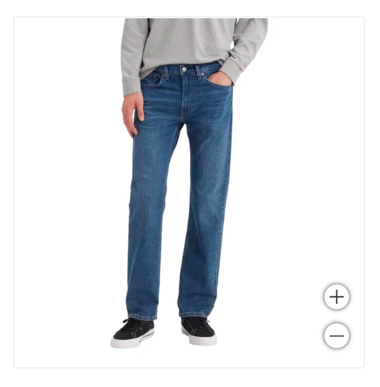 levis pantalons de caballero (azul oscuro)