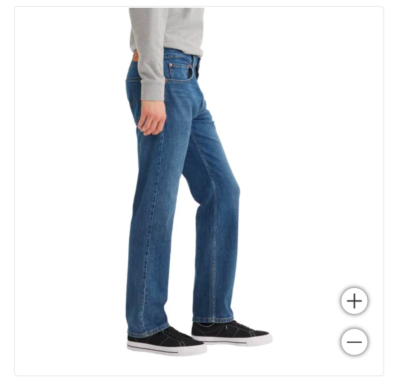 levis pantalons de caballero (azul oscuro)